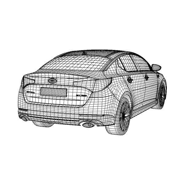 KIA Optima 3D model_4