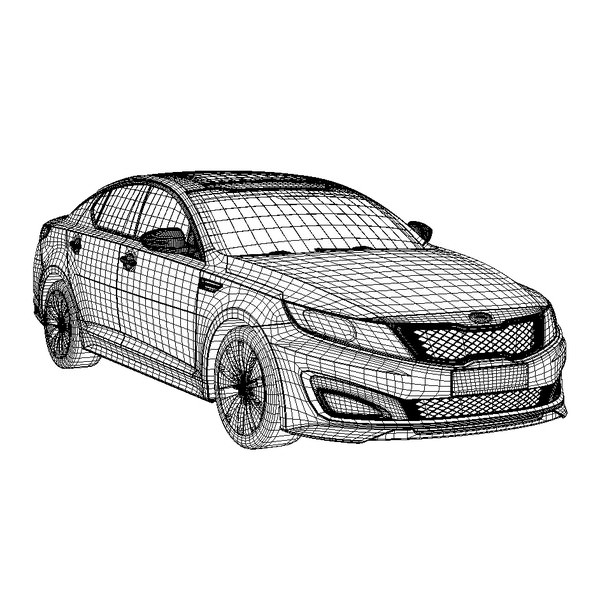 KIA Optima 3D model_3