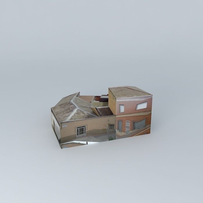 Librilla house Free 3D model_1
