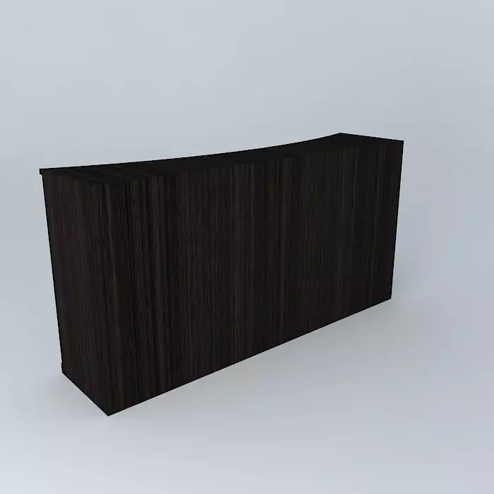 cabinet with arc Free 3D model_0