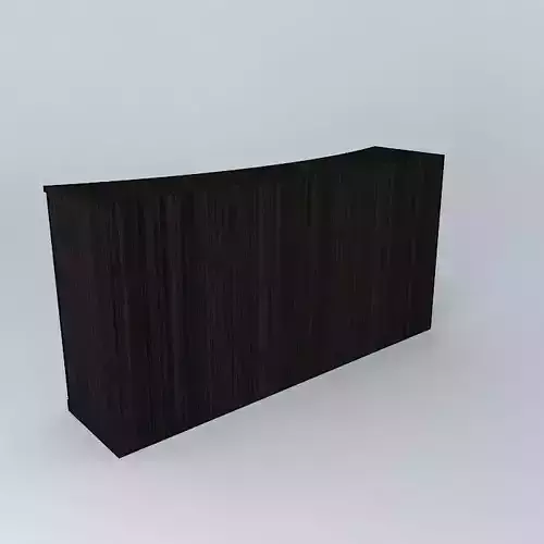 cabinet with arc Free 3D model