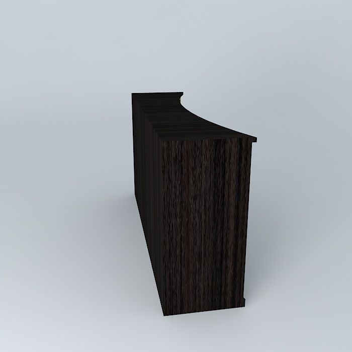 cabinet with arc Free 3D model_2