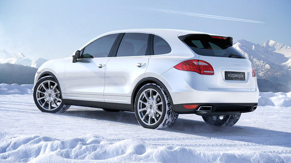 Porsche Cayenne 3D model_1
