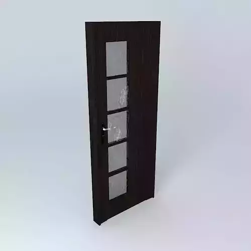 Door with frame