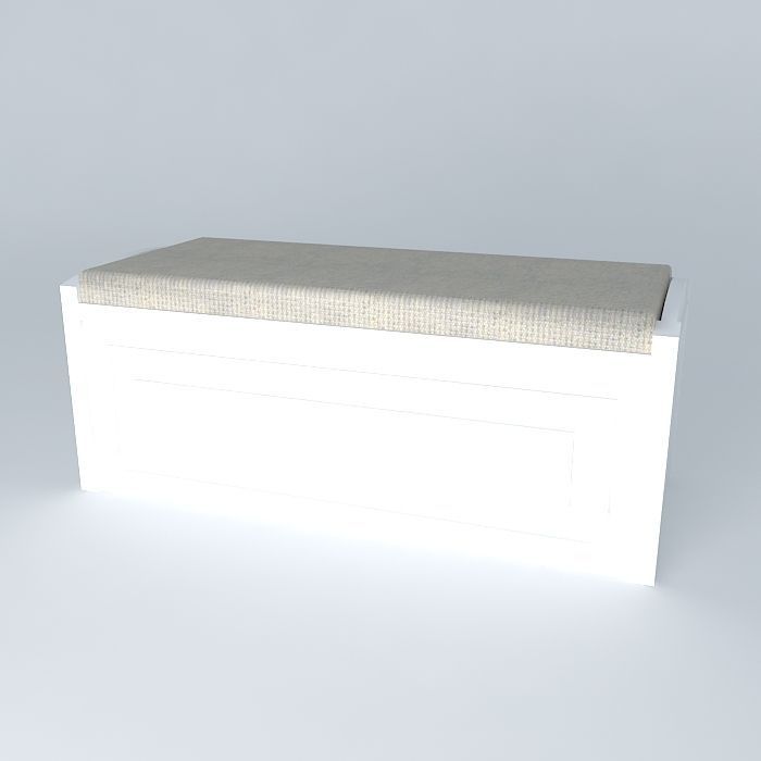 chest bench Free 3D model_1