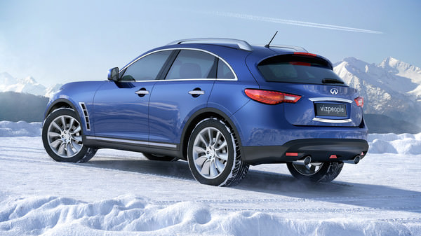 Infiniti FX 3D model_1