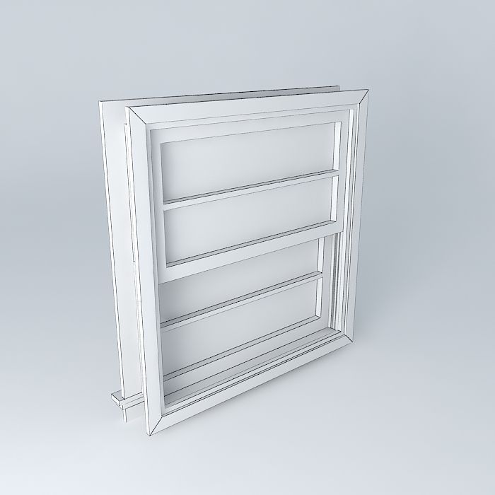 single window Free 3D model_3