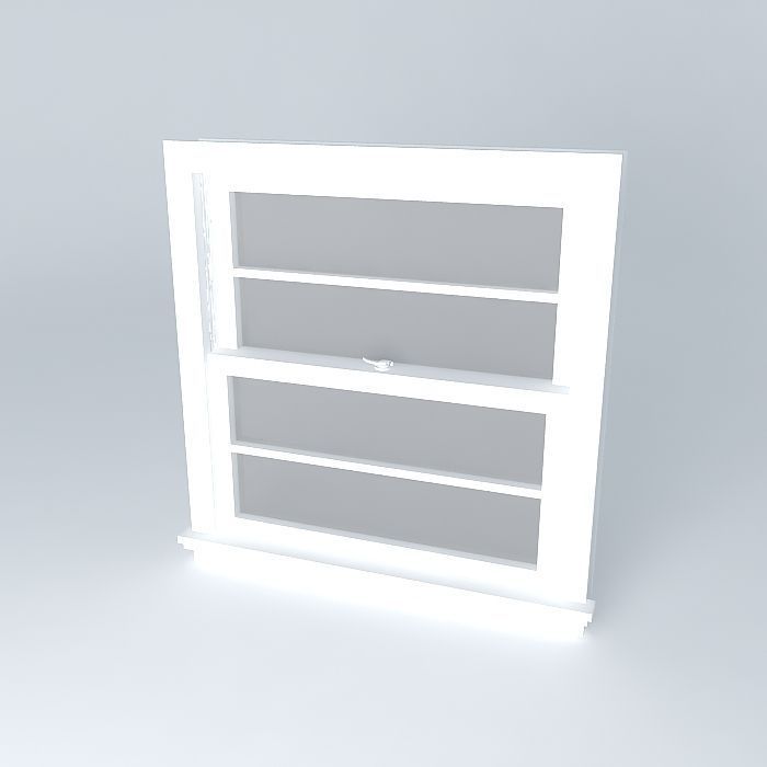 single window Free 3D model_1
