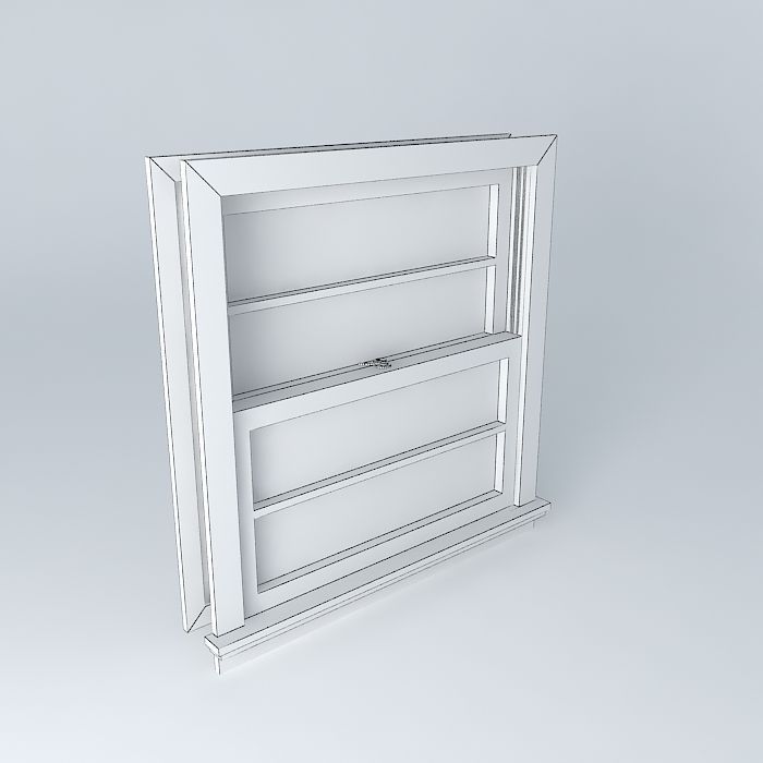 single window Free 3D model_4