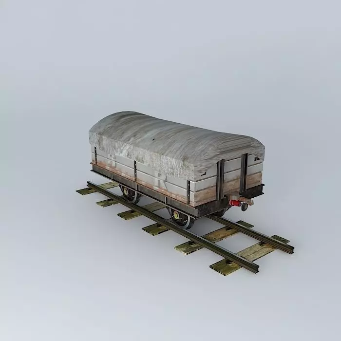 Eco Rail N/Gauge S-R Covered Old Steam Days Free 3D model