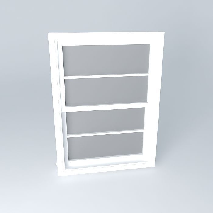 single window Free 3D model_2
