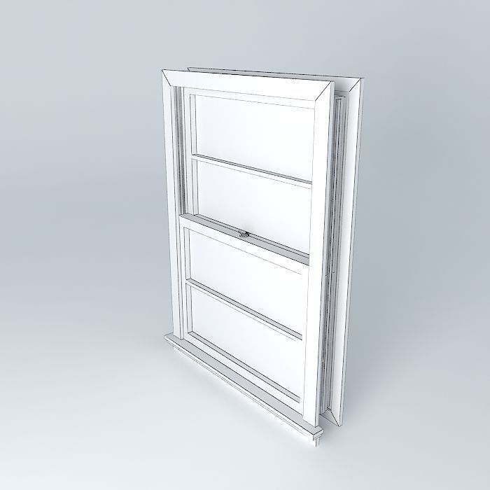 single window Free 3D model_3