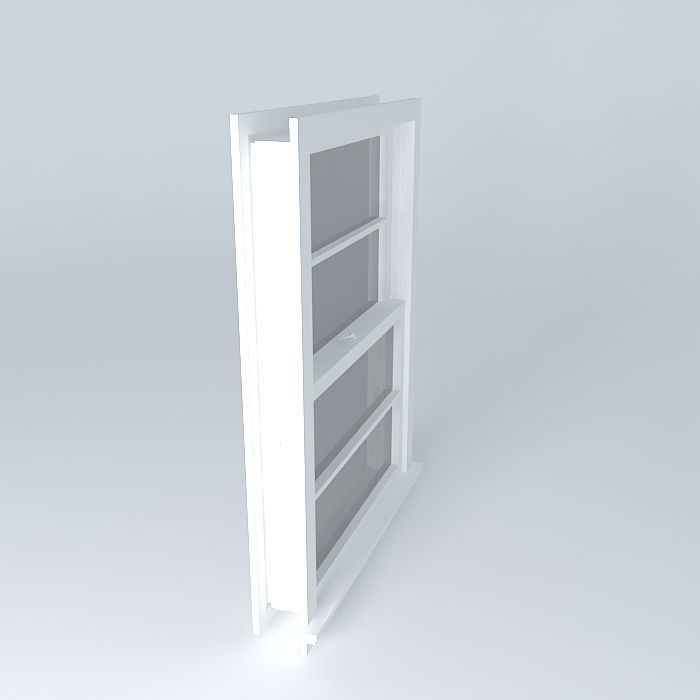 single window Free 3D model_1