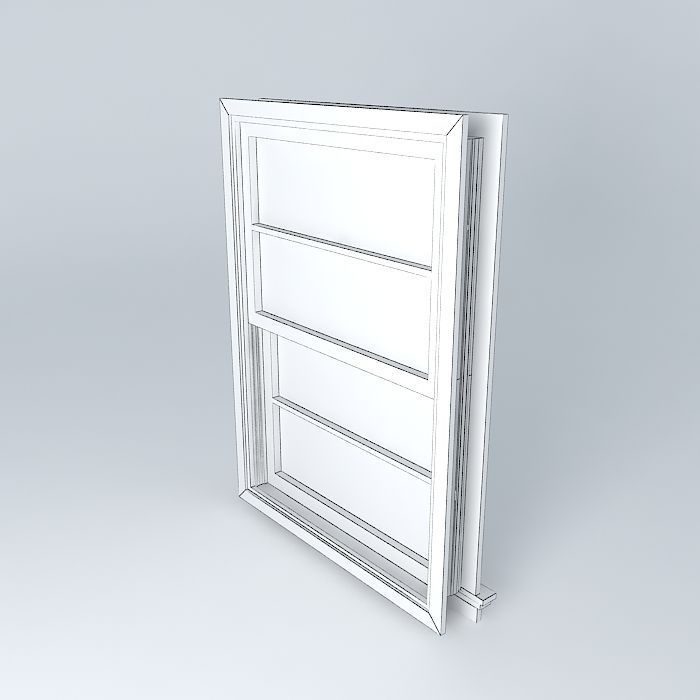 single window Free 3D model_4