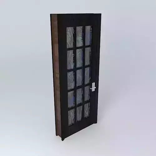 Door with frame