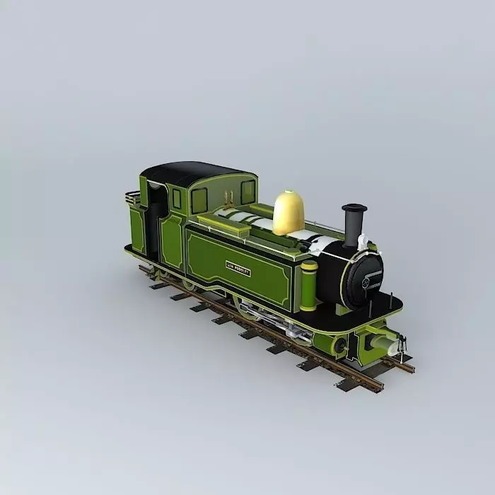 Eco Rail N/Gauge LYN PODDLEY Old Steam Days Free 3D model_0