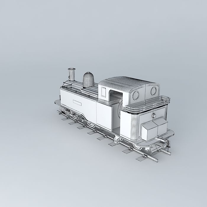 Eco Rail N/Gauge LYN PODDLEY Old Steam Days Free 3D model_4