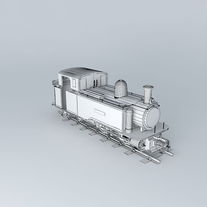 Eco Rail N/Gauge LYN PODDLEY Old Steam Days Free 3D model_3