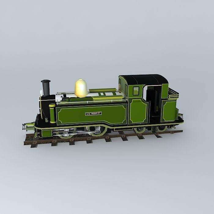 Eco Rail N/Gauge LYN PODDLEY Old Steam Days Free 3D model_2