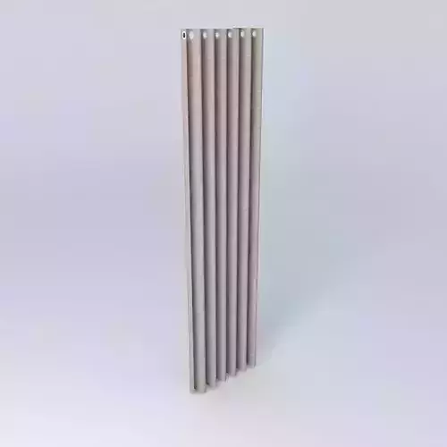 Curtain without pole