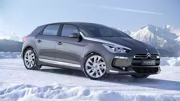 Citroen DS5 3D model
