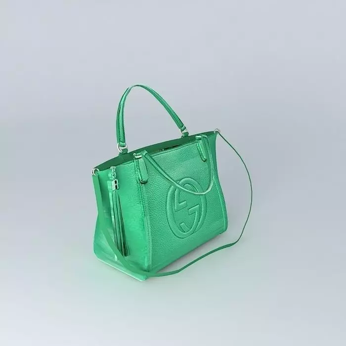 GUCCI Handbag 5 of 5 Colours Free 3D model