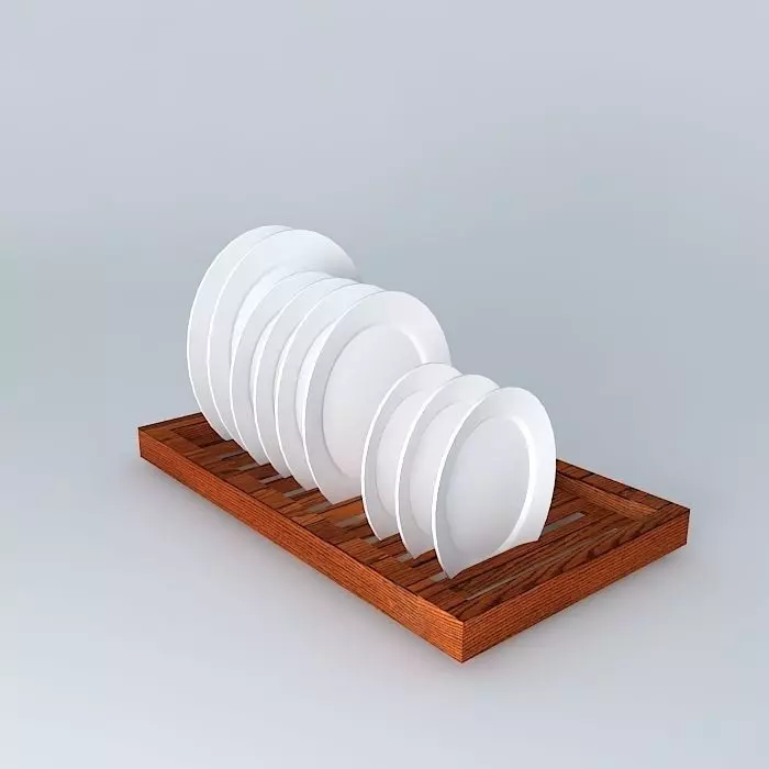 Dish rack Free 3D model