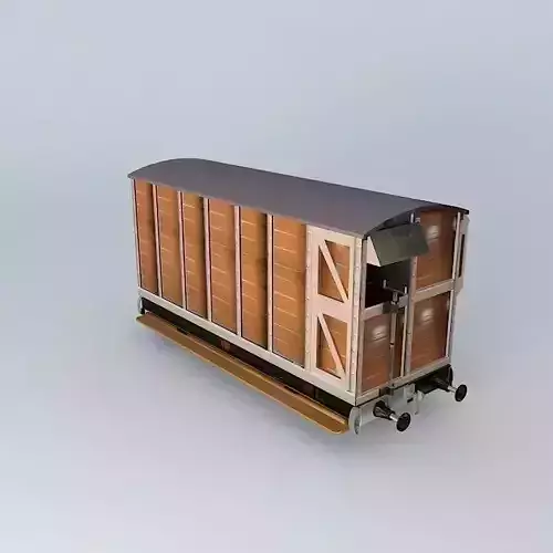 Eco Rail N/Gauge TALYLLYN Brake Van Old Steam Days