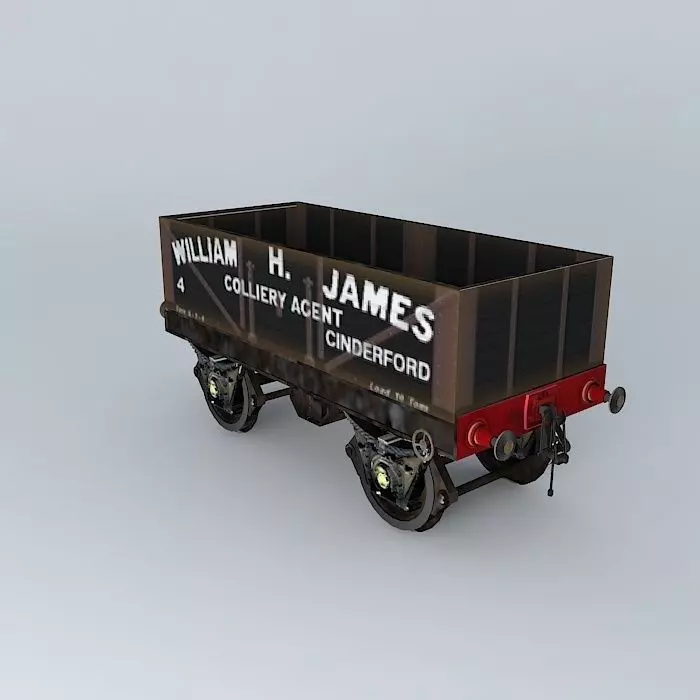 WILLIAM H JAMES No. 4 Free 3D model