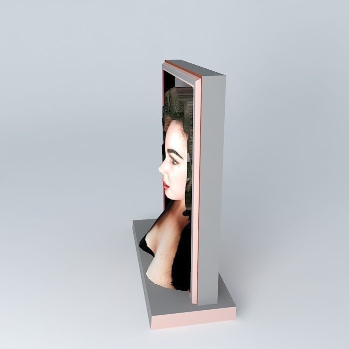 ELIZABETH 3D Sculpture Free 3D model_2