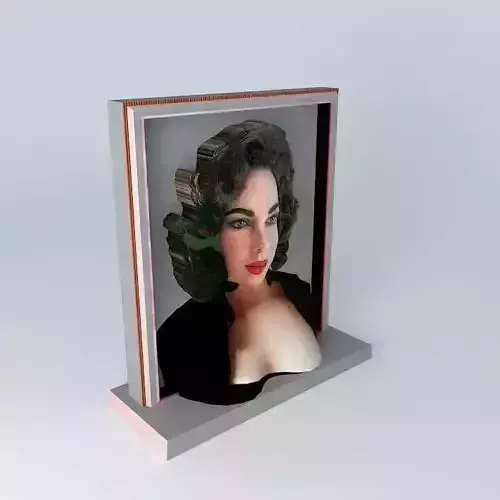 ELIZABETH 3D Sculpture Free 3D model