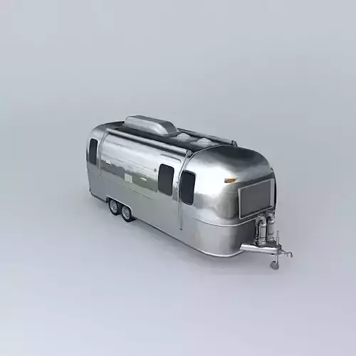 Airstream Caravan Dummy Free 3D model