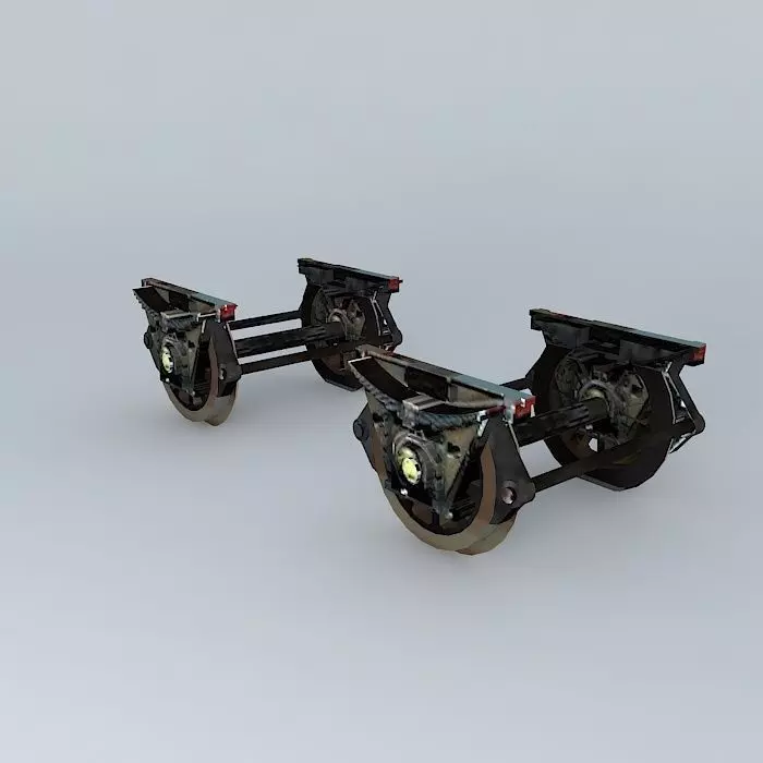 SPARE SPOKED BOGIES For Wagons Free 3D model