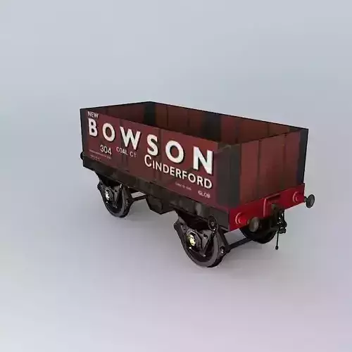 BOWSON'S Coal Wagon Free 3D model