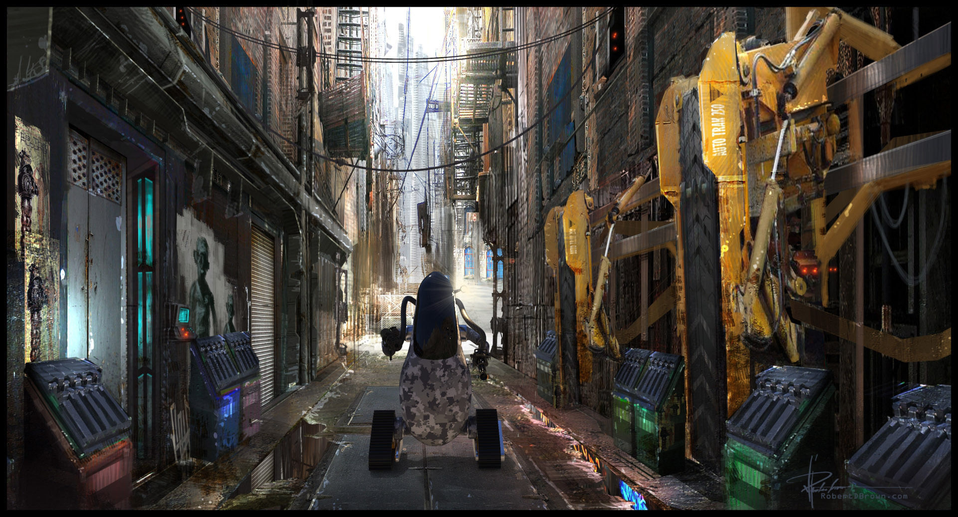 The Post-apocalyptic Sentry 3D model_4