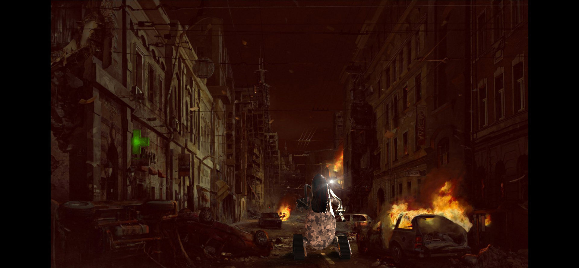 The Post-apocalyptic Sentry 3D model_6