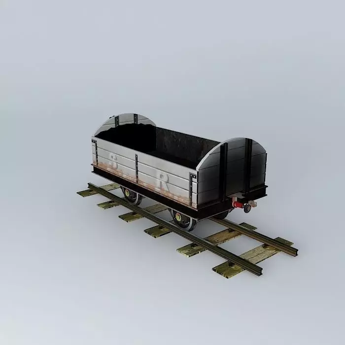 Eco Rail N/Gauge S-R Wagon Old Steam Days Free 3D model