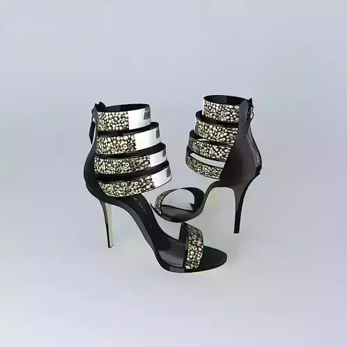 CASADEI Gem Encrusted Heel's