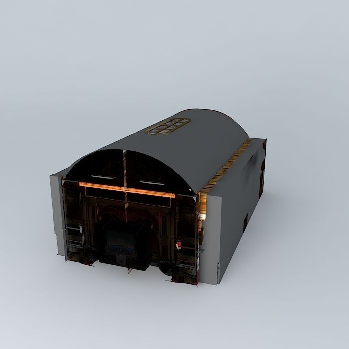 Blackpool TOWER BALLROOM Free 3D model_1