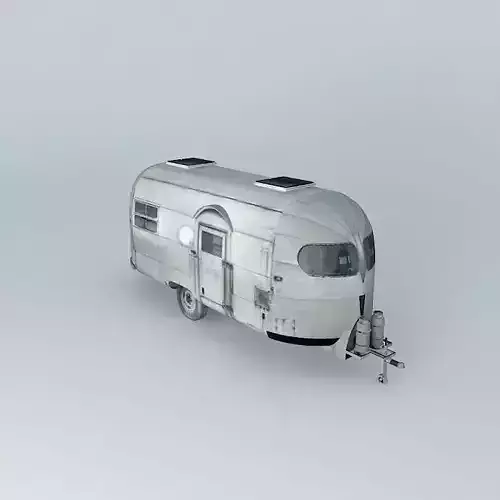 Airstream 50s Silver Streak Dummy