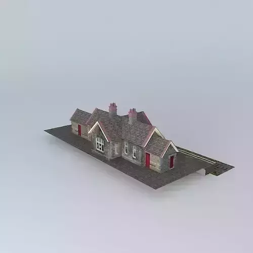 Eco Rail Poddley Dale Station No 1 Dummy! Old Steam Days