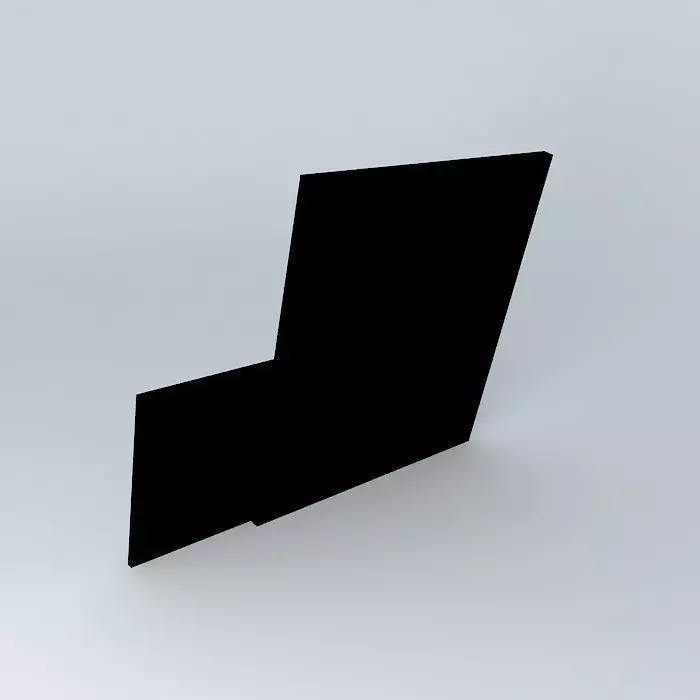 painting rectangle Free 3D model_0