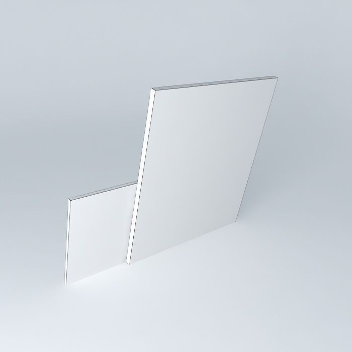 painting rectangle Free 3D model_3