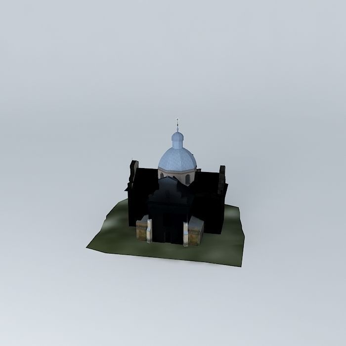 Church of the Holy Cross Free 3D model_2