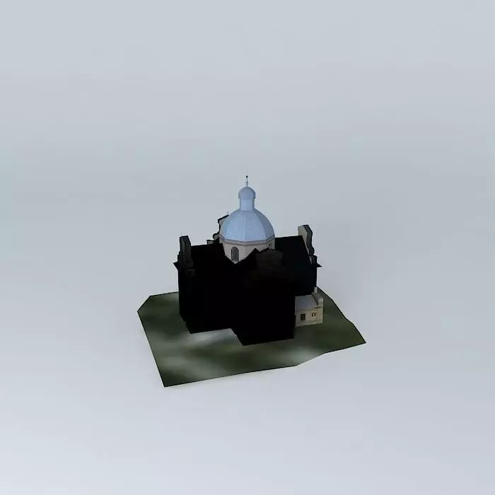 Church of the Holy Cross Free 3D model_0