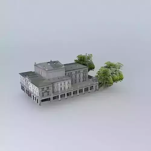 Arkadia building Free 3D model