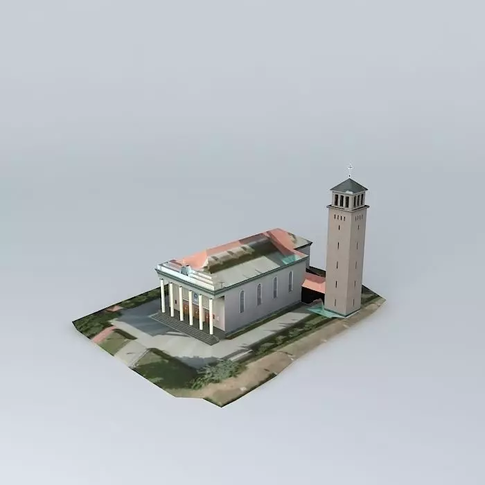 Church of the Holy Stanislaus Kostka Free 3D model