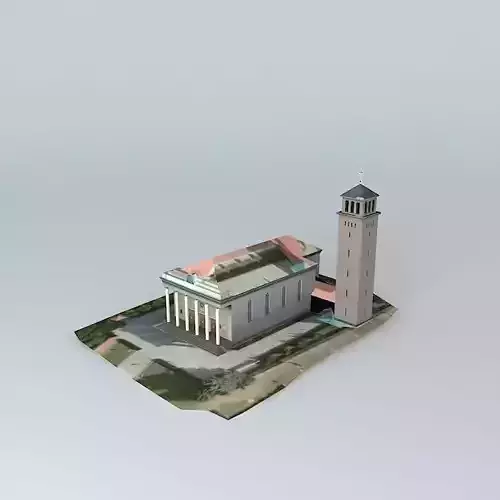 Church of the Holy Stanislaus Kostka Free 3D model