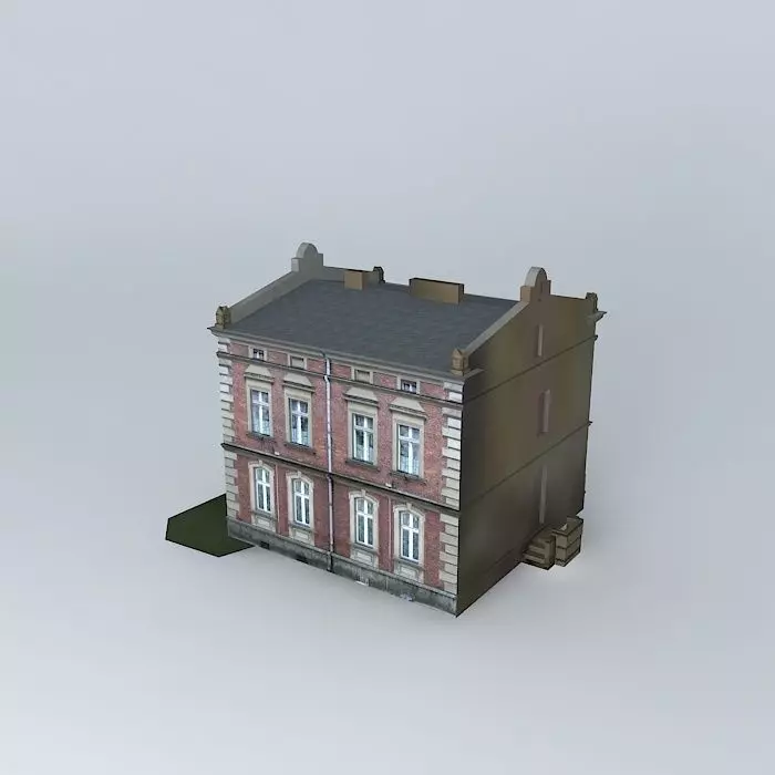 House in Lwowek Free 3D model