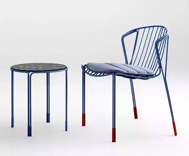 Tait Tidal Chair Table Lounge chair